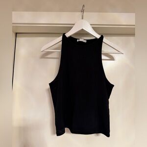 Zara black tank top